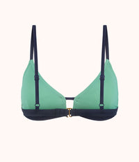 The Swim Bralette: Mint/Navy