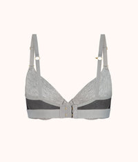 The All-Day T-Shirt Bra: Heather Gray - back