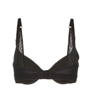 The T-Shirt Bra: Jet Black - back