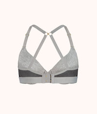 The All-Day T-Shirt Bra: Heather Gray - back