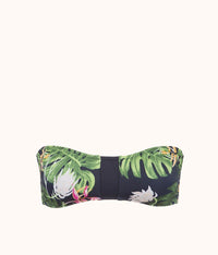 The Swim Bandeau: Poolside Print