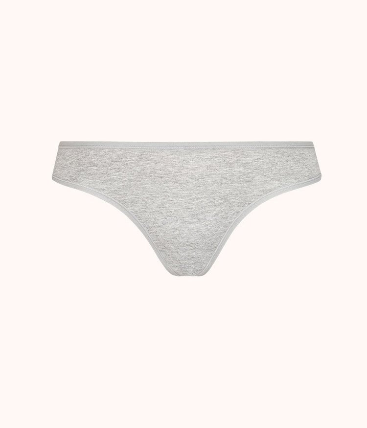 The Cotton Thong: Heather Gray | LIVELY