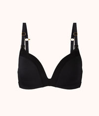 black maternity bra