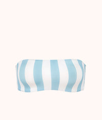 The Swim Bandeau: Cabana Stripe