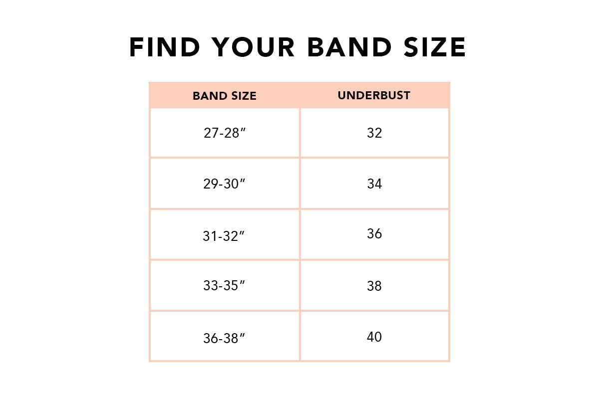 How To Measure Your Bra Size - Steps To Measuring Your Bra Size At